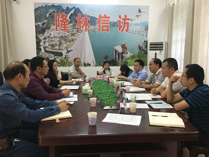 卢万兵局长到百色调研信访工作时要求 着力夯实信访基层基础 推动新